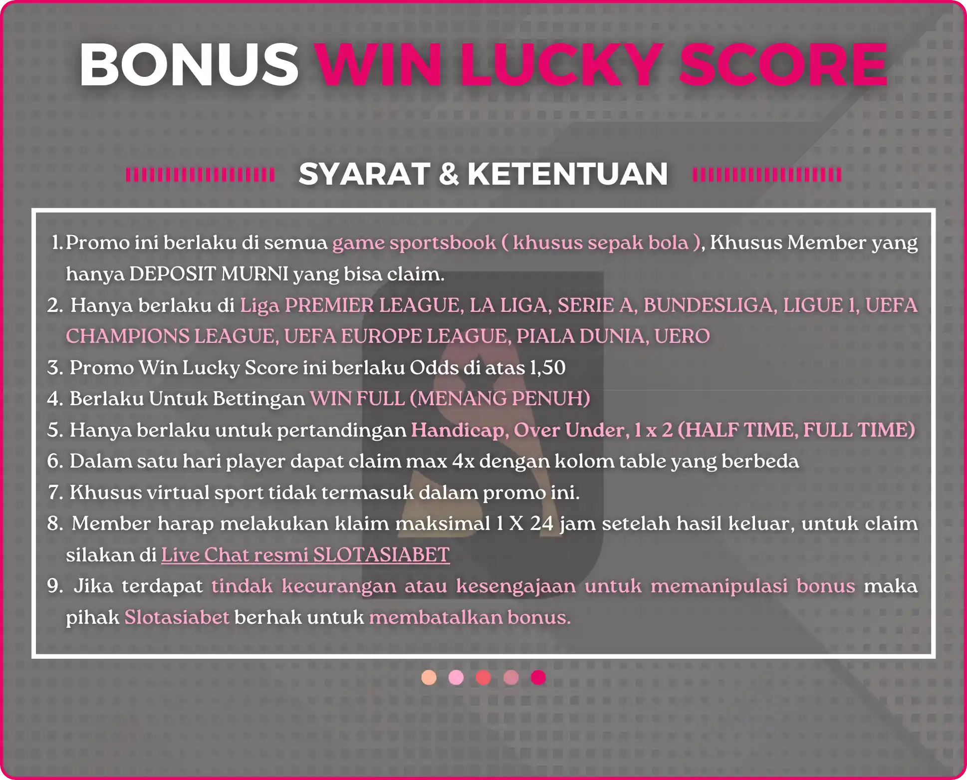 Win Lucky Score